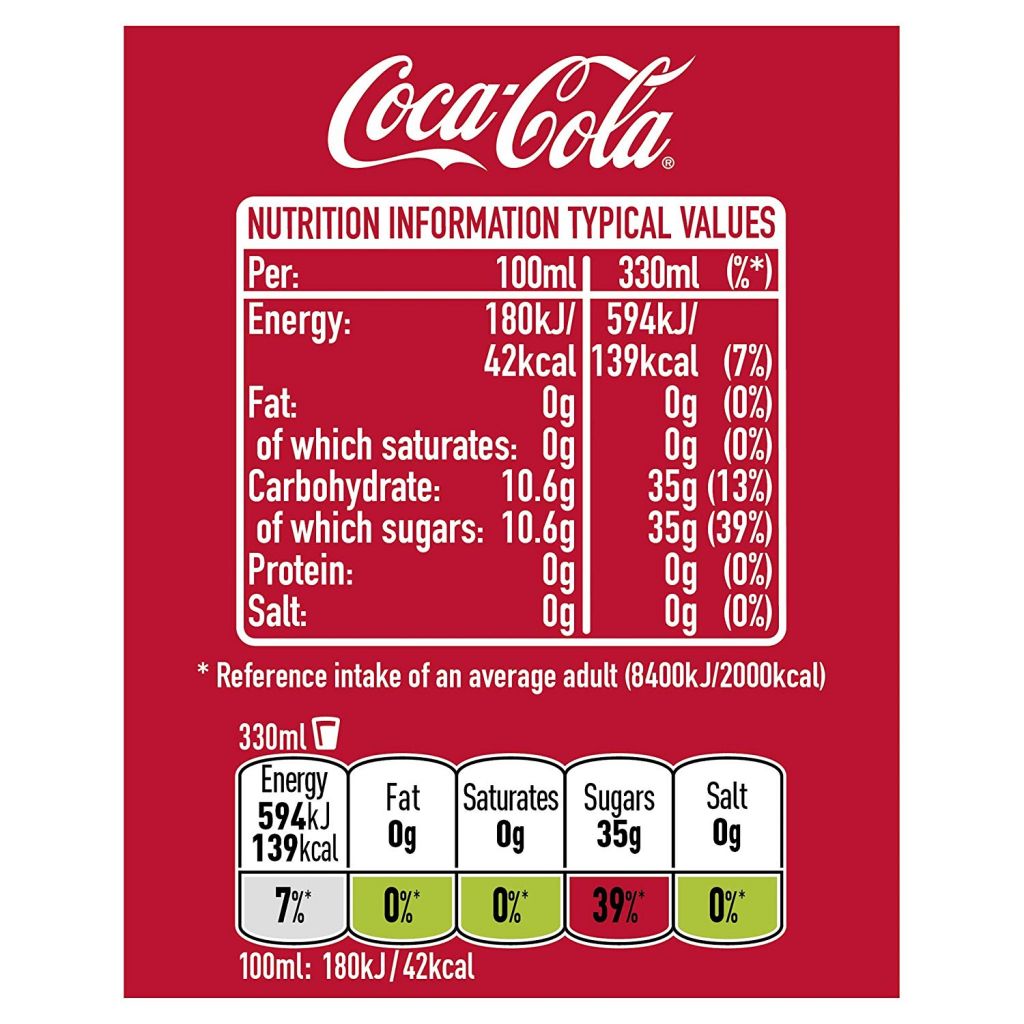 Coca-Cola Original Taste 30 X 330 Ml Cans