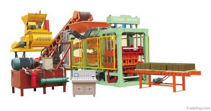 QT6-15 Fully Automatic Cement Block Shaping Machine