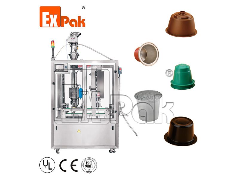 CPL-2501 Linear Coffee Capsule Filling And Sealing Machine