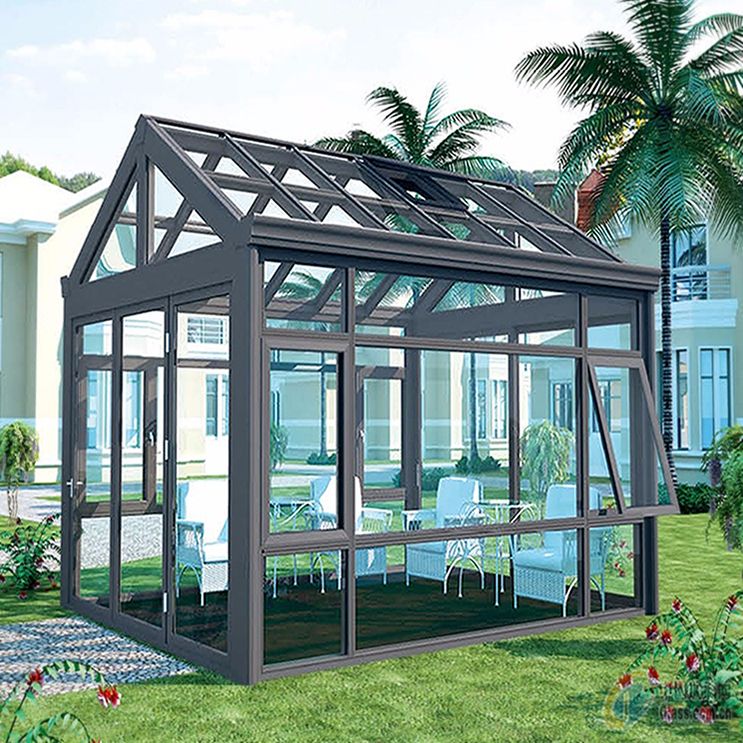 Modern Prefab Glass Winter Garden Sun House Outdoor Garden Room