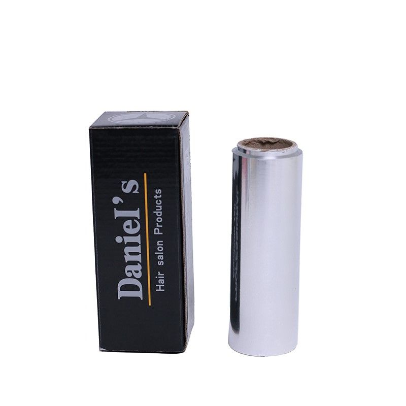 Silver Disposable Embossed Hairdressing Aluminum Foil Roll