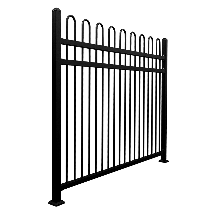 Nice looking most popular swimming pool metal fence