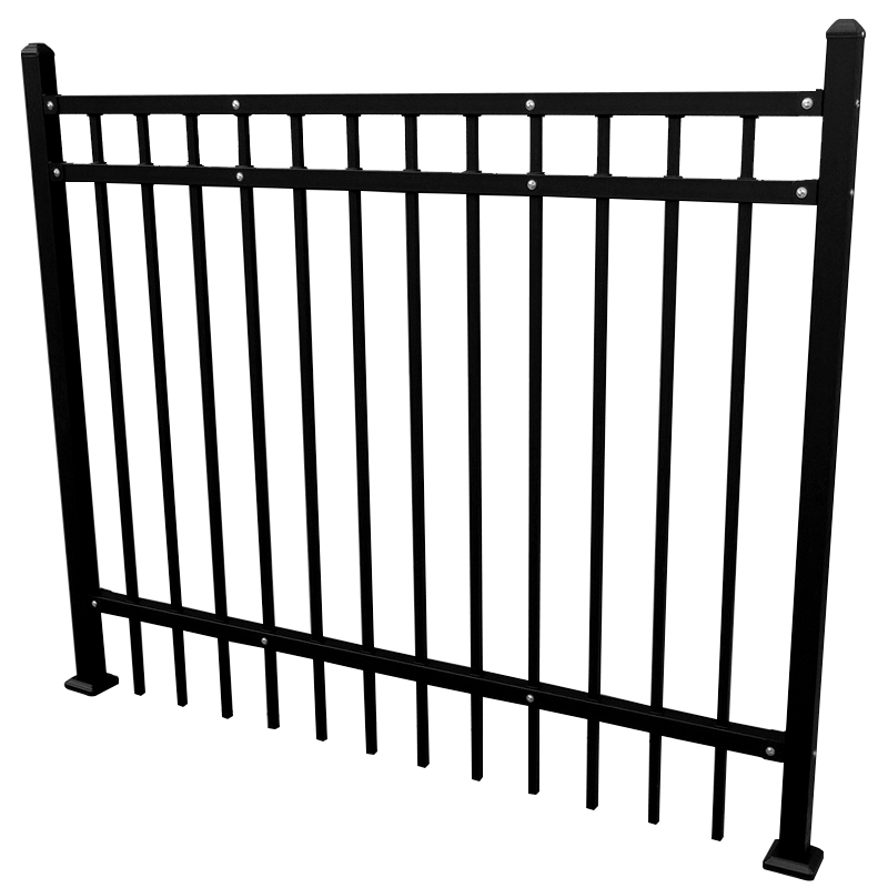 Steel Fence Poles / Garden Iron Gate / Backyard Fence 