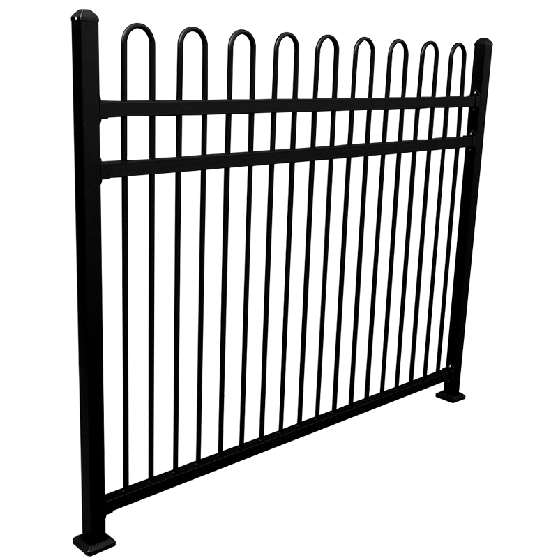 Nice looking most popular swimming pool metal fence