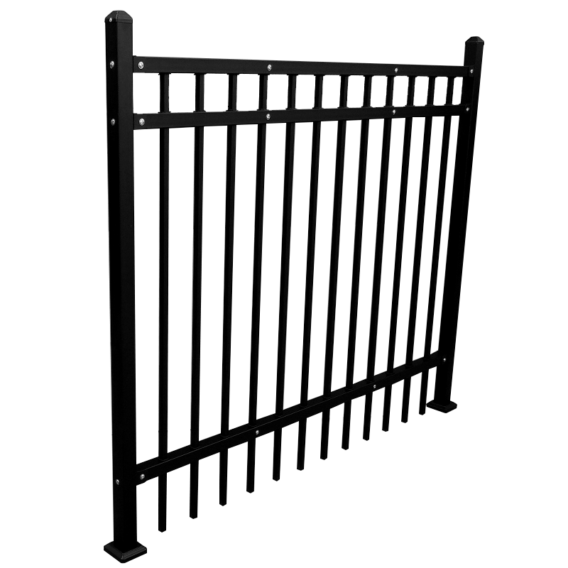 Steel Fence Poles / Garden Iron Gate / Backyard Fence 