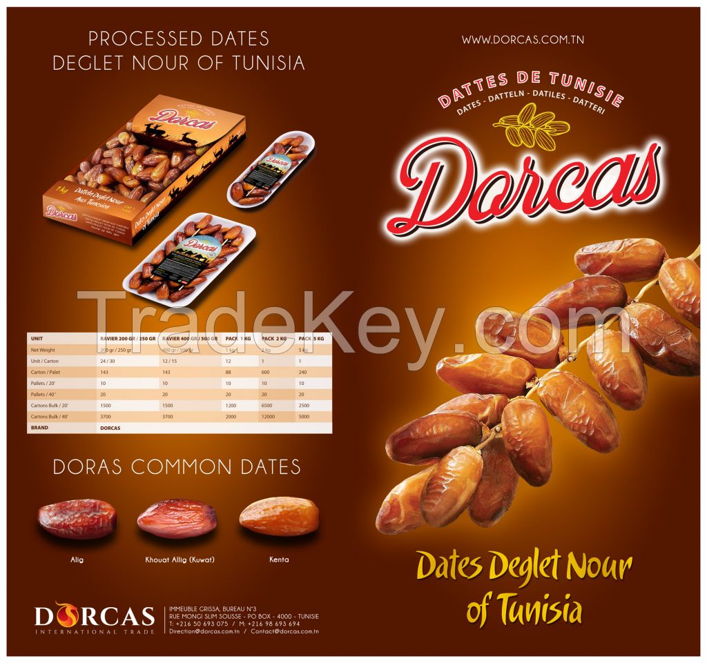 dates deglet nour DORCAS