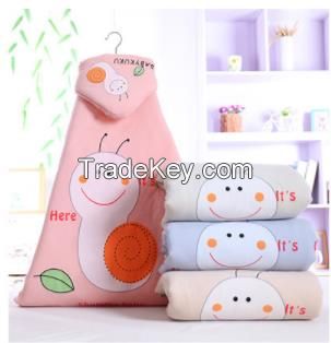 Spring And Winter Newborn Baby Quilt Combed Color Cotton Baby Sleeping Bag