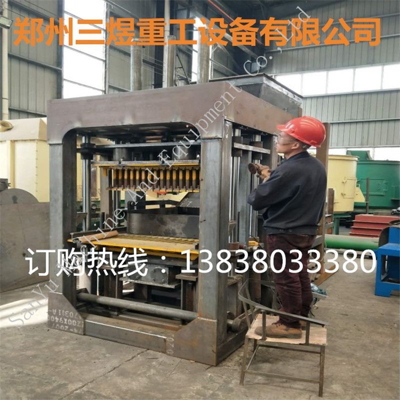 Dm8-15 Automatic Hydraulic Unburned Block Brick Machine