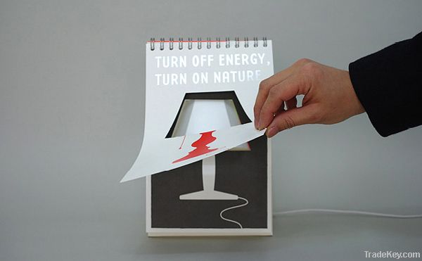 Notebook Table Lamp