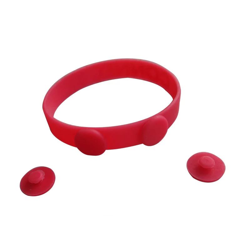 Custom silicone rubber wristbands bracelets with embossed and printing logo