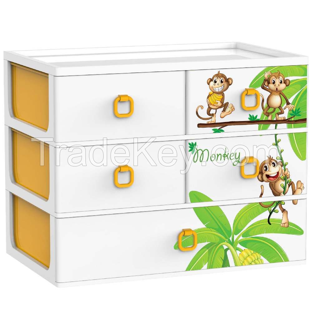 Hot Selling Knit 5 Drawer Cabinet For Kids