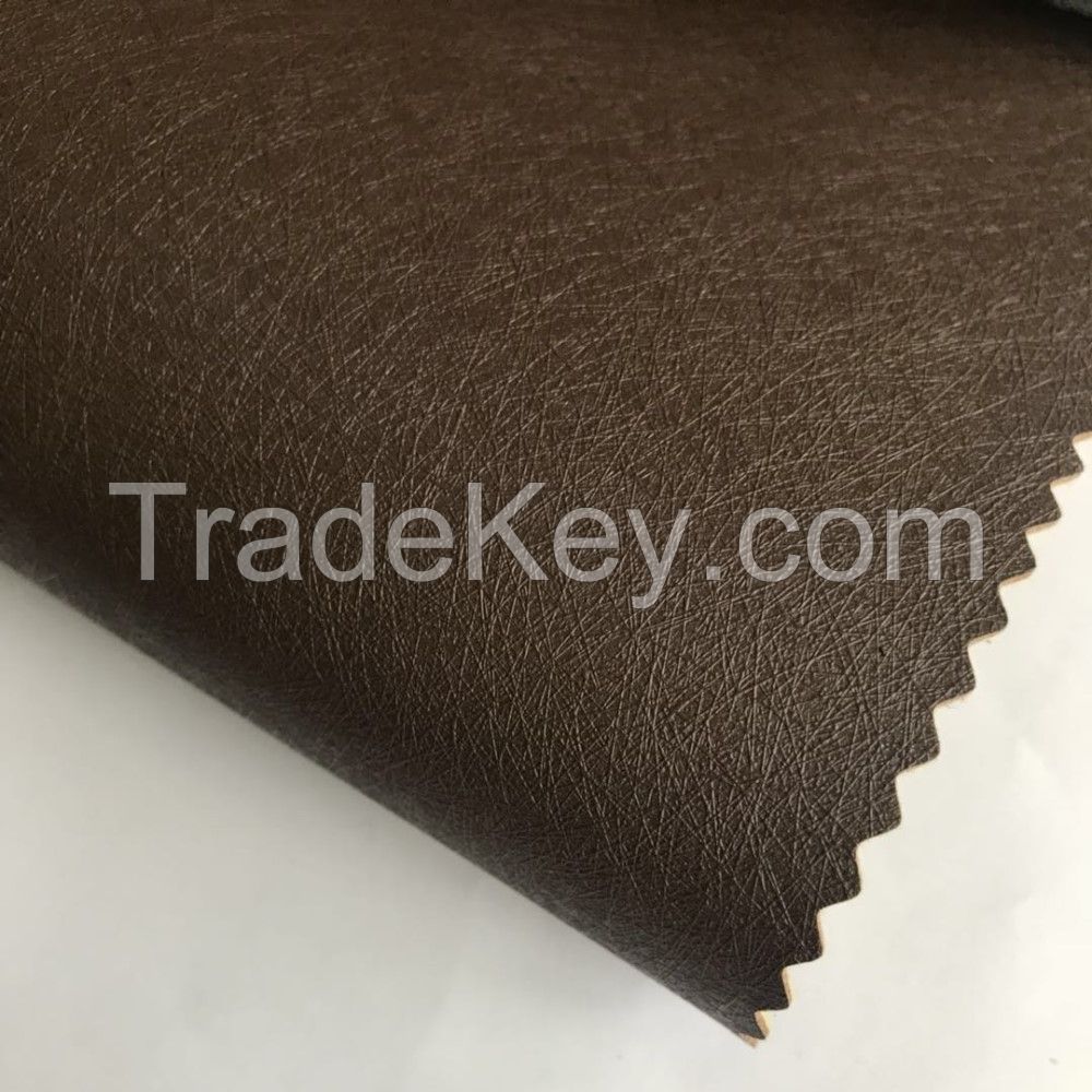 Eco Friendly Vegan Embossed Coating Leather