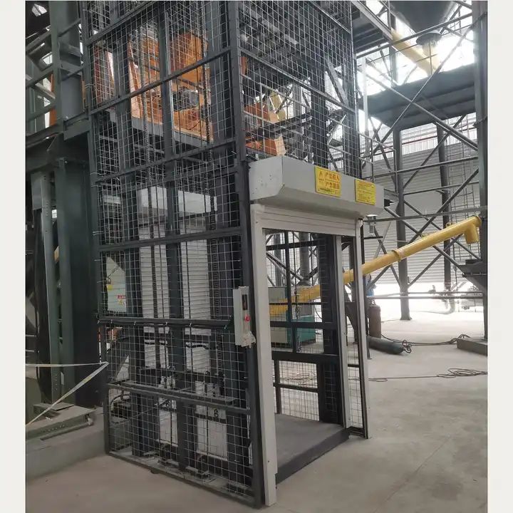 cargo lift warehouse goods lift construction elevator