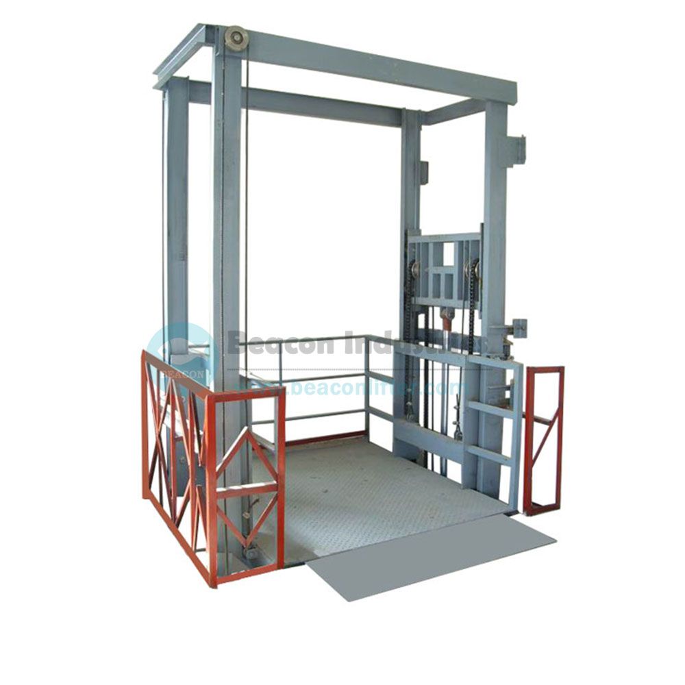 cargo lift warehouse goods lift construction elevator