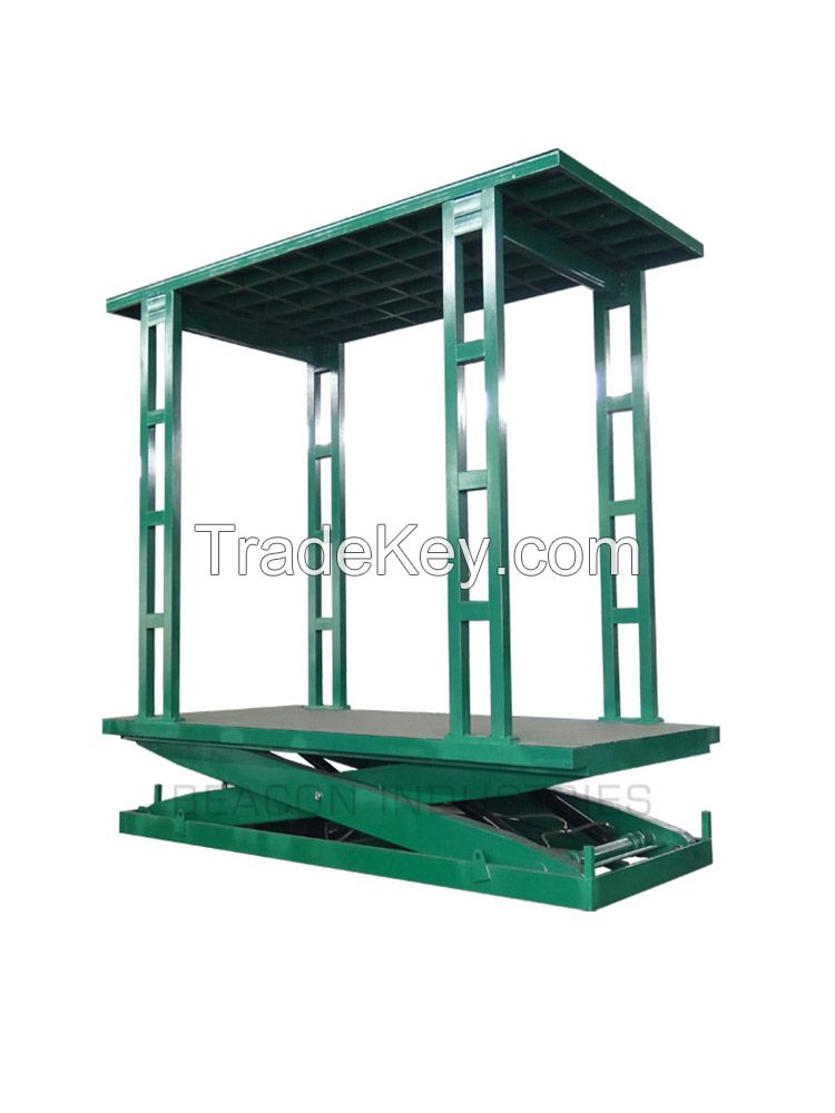 double deck garage car parking lift hydraulic parking equipment