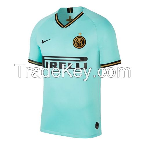 19-20 Inter Milan Away Green Soccer Jerseys Kit (Shirt+Short)