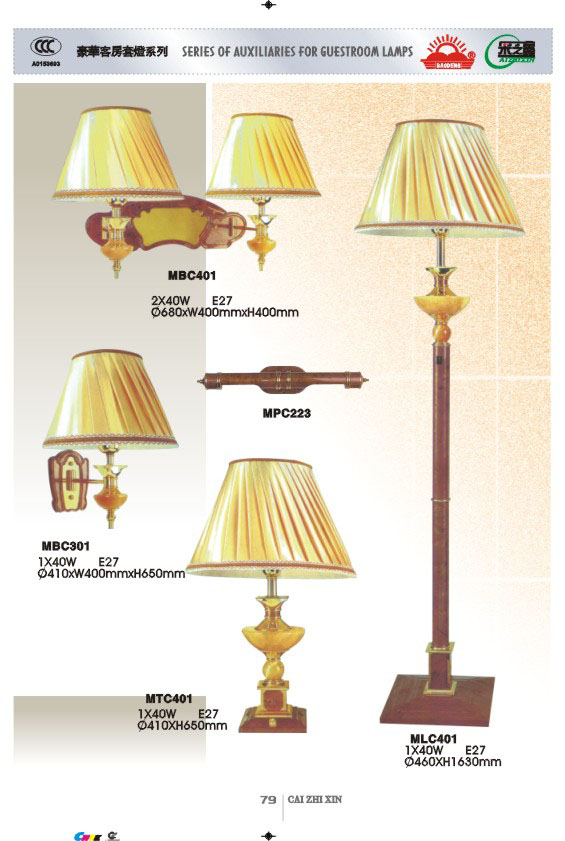 table lamp ,floor lamp ,wall lamp,mirror lamp