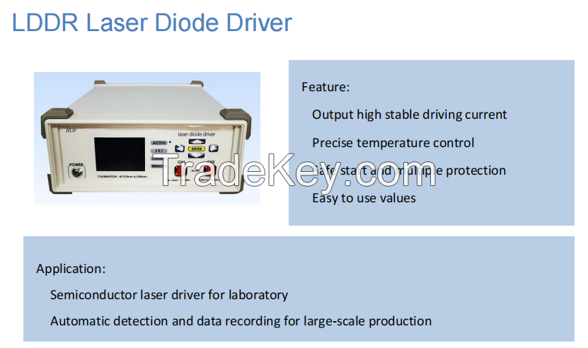 ROF Electro-optic modulator laser light source LDDR laser diode driver