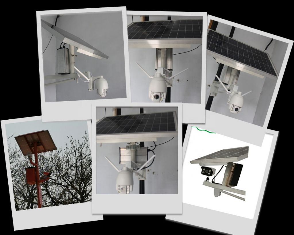 New design solar cctv wireless camera 3G/4G (All nets)