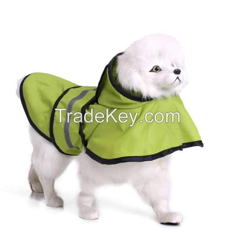 Wholesale Reflective Dog Raincoat 