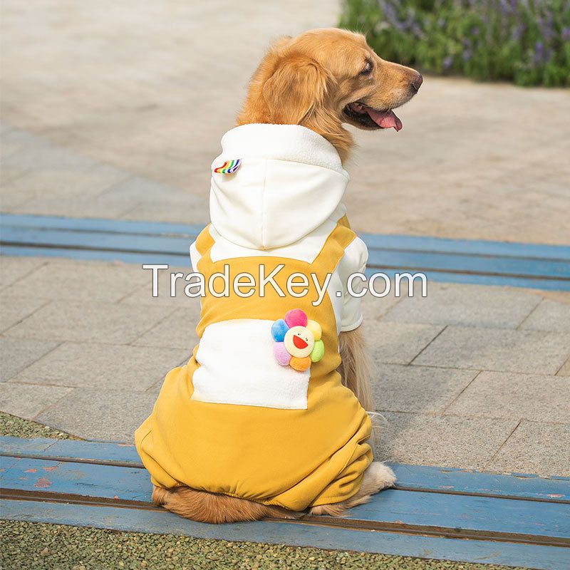 Wholesale Custom Designer Super Dog Hoodies Pet Clothes Warm Fleece Dog Jacket