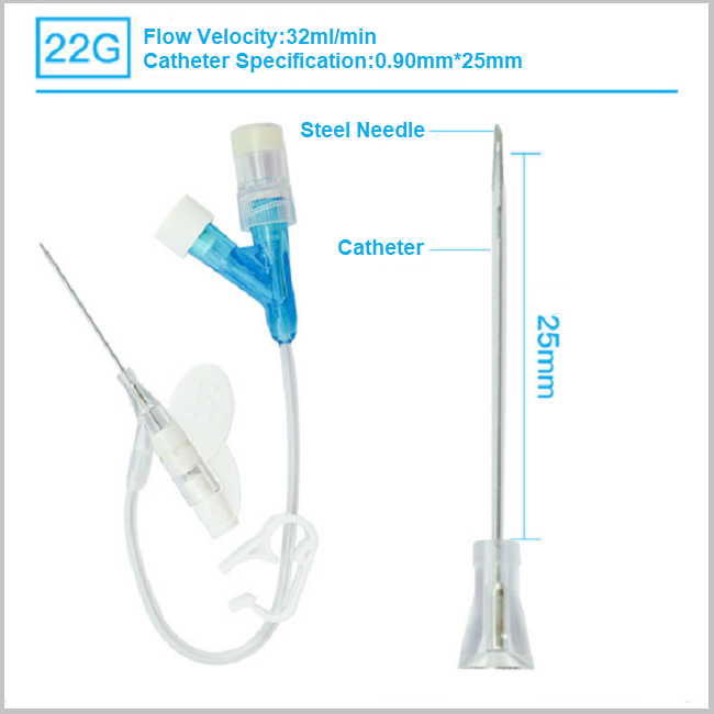 Disposable vein detained needle(Y Tape)