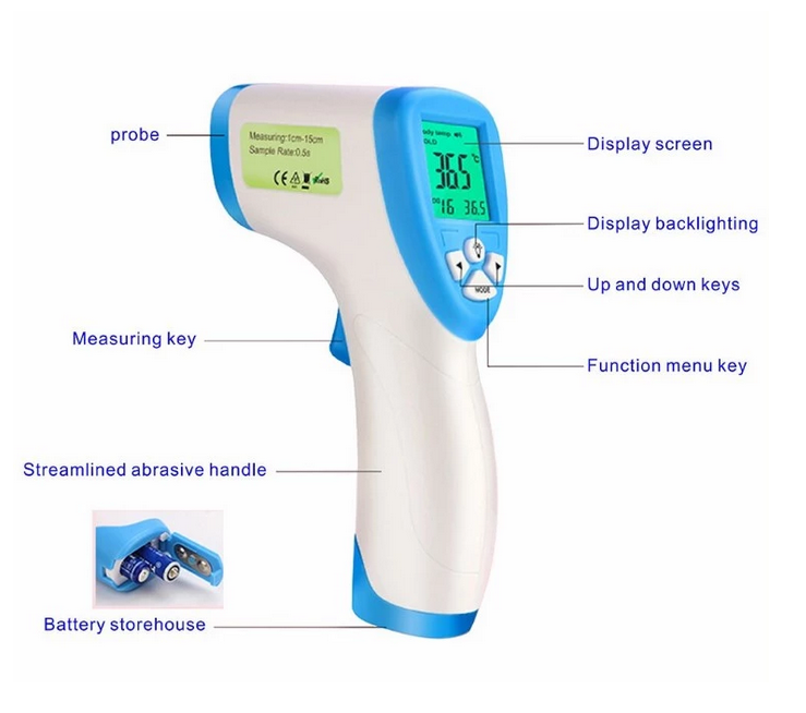 Home Use Cheap Non Contact Digital Infrared Thermometer