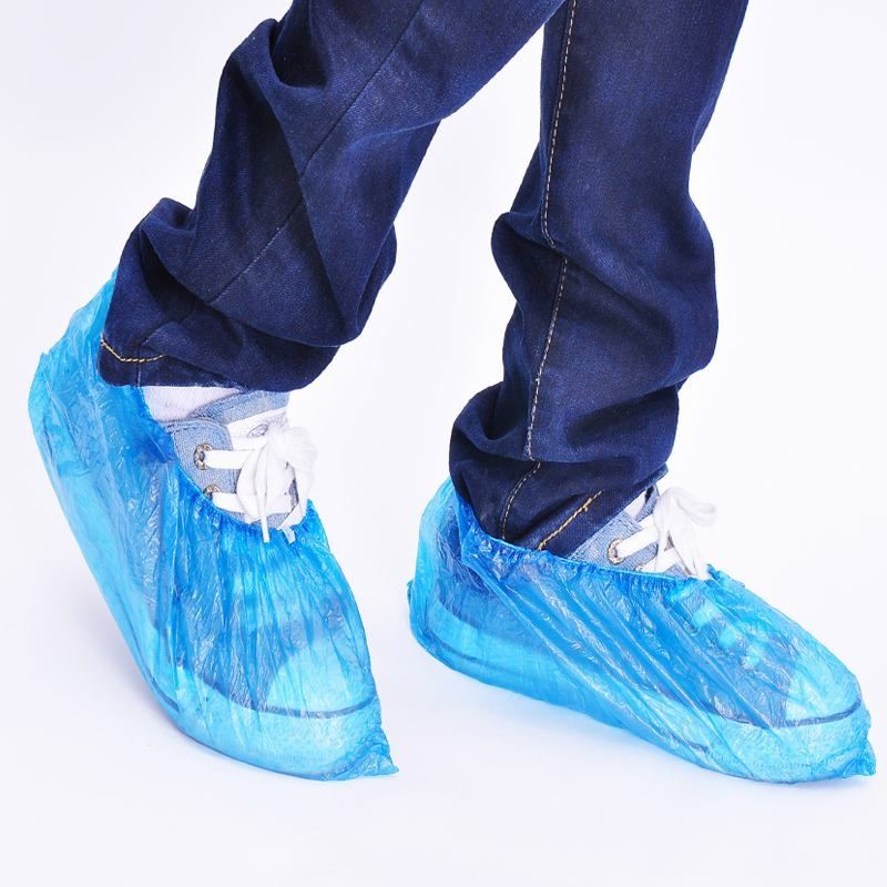 Disposable Waterproof PE Shoe Covers