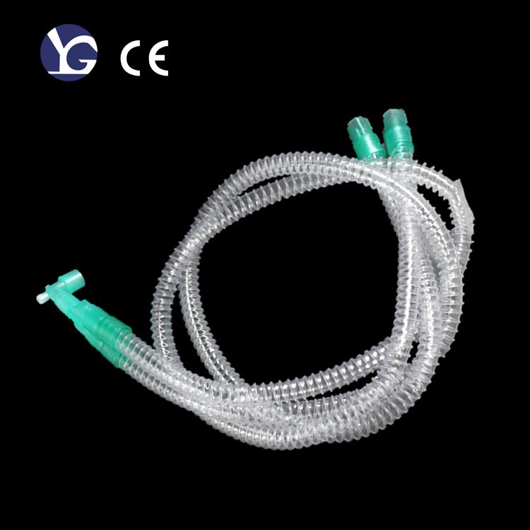 Breathing Circuit Smoothbore Tube on anesthesia machine and respirator