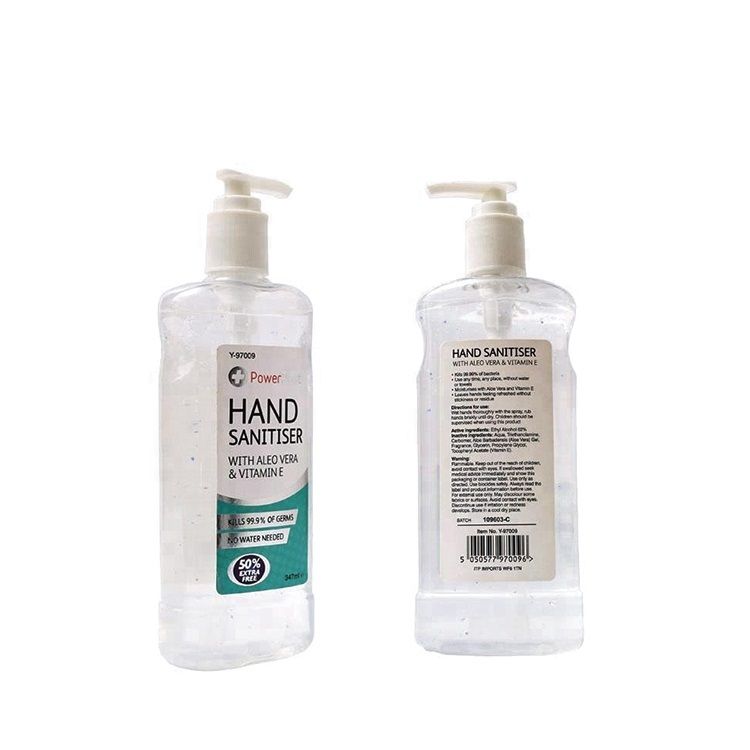 Custom 11.2oz 331ml hand sanitizer / hand soap