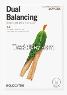 Daul balance mask (Soothing / CUCUMBER, BURDOCK)