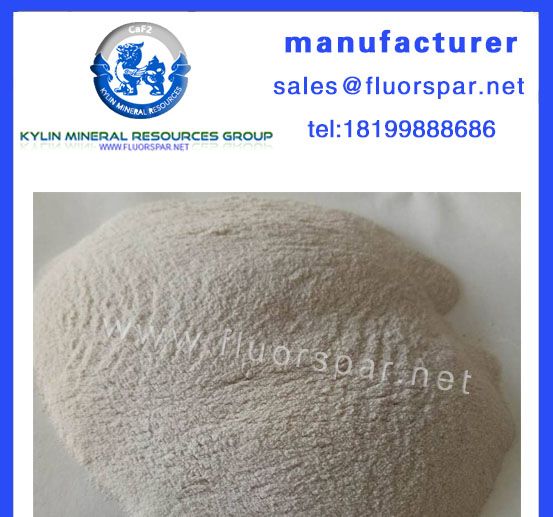 High grade dry fluorspar powder