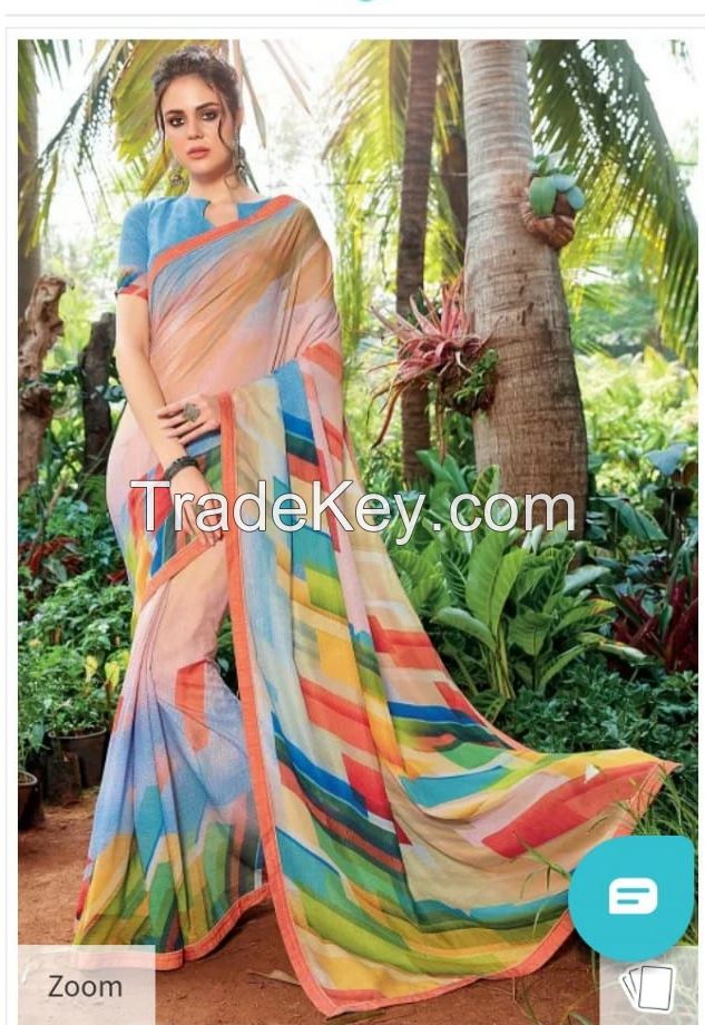 All types of designer sarees