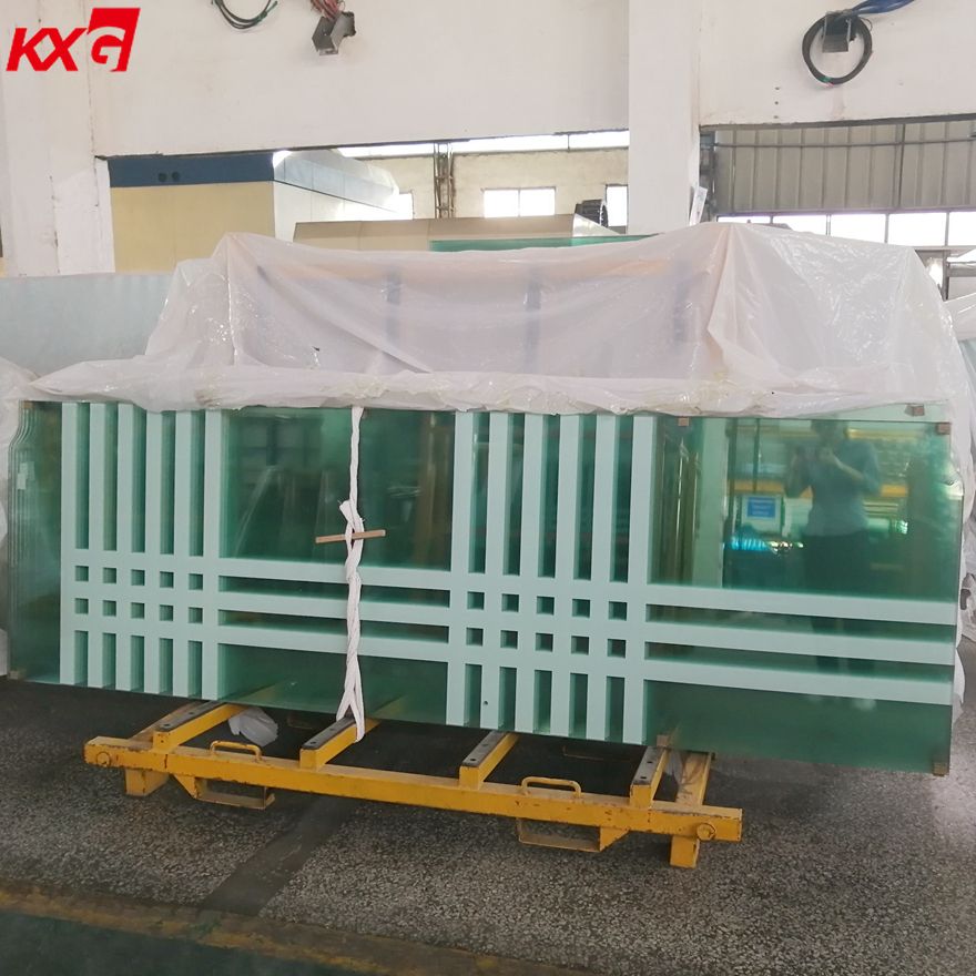 Tempered glass door, silkscreen printing glass door