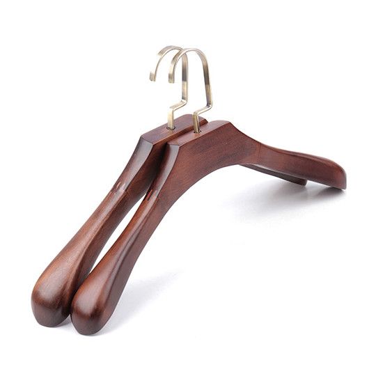 hot sales wooden coats hangers