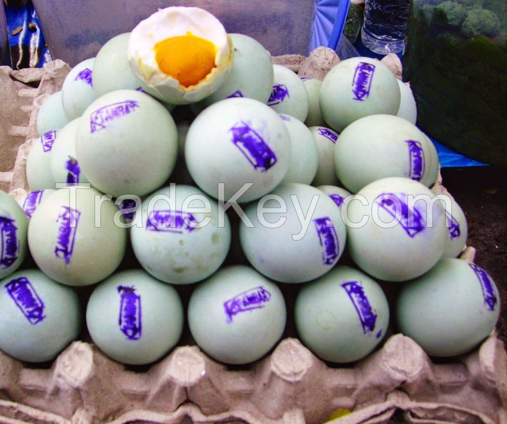 Original Salted Eggs in Brebes City, Indonesia