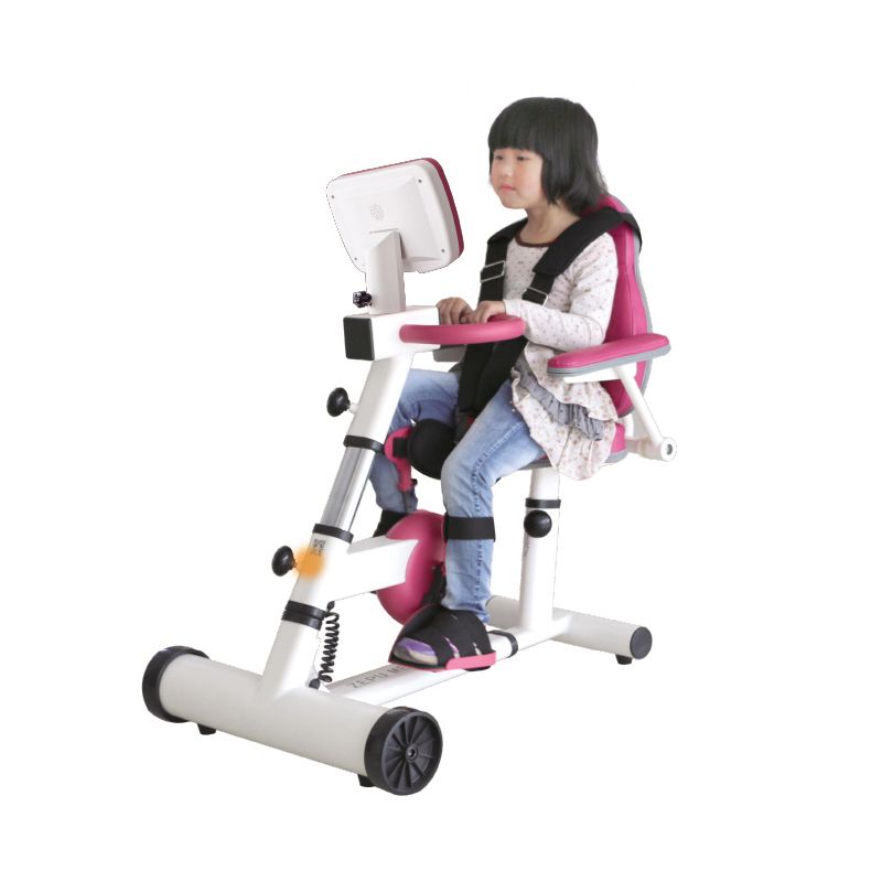 Motorized Stationary Bike Active Passive Cycle Trainer for Disabled Lower Limb Rehabilitation
