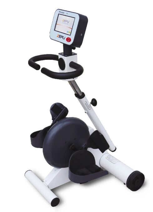 Motorized Stationary Bike Active Passive Cycle Trainer for Disabled Lower Limb Rehabilitation