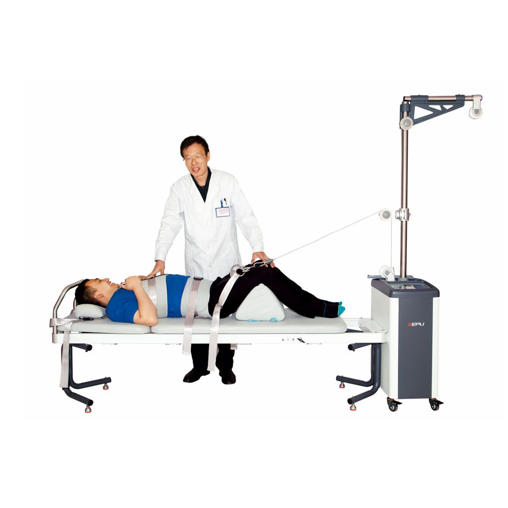 Hospital Traction Bed Automatic Cervical and Lumbar Traction Bed