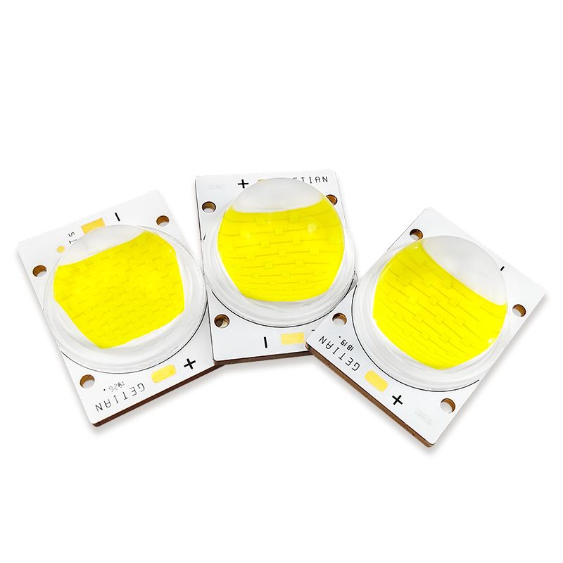 Getian Flip Chip Technology Led Module 100w Cob Led with 120Â° Lens