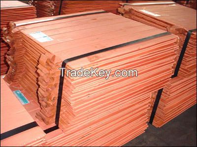 Top Grade 99.99% Pure Copper Cathodes