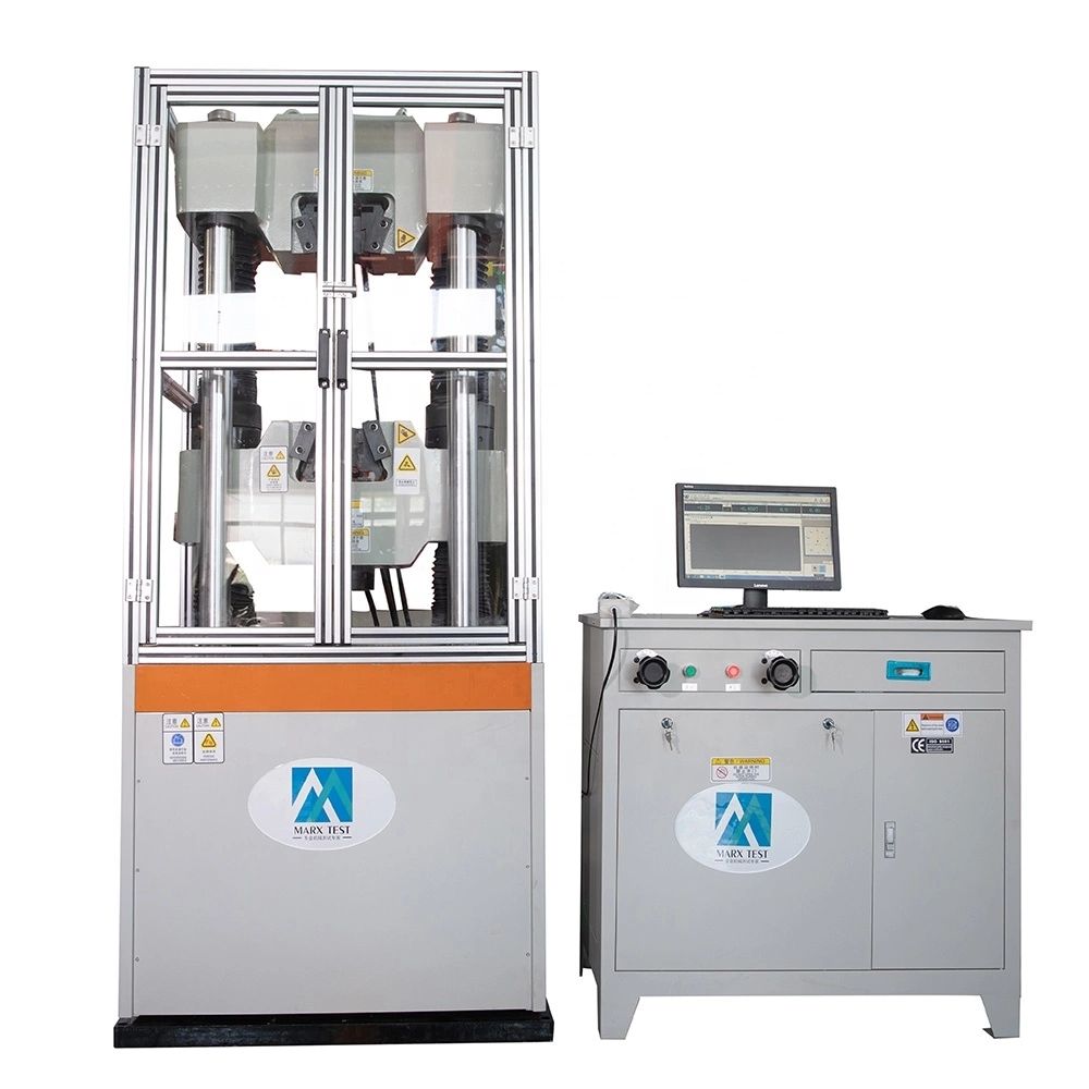 UTM 300KN Computer Control Hydraulic Universal Testing Machine With Aluminum Shaped Acrylic Protective Net