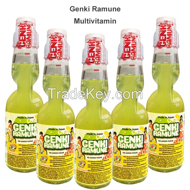 Multi Vitamin Genki (HEALTHY) Ramune Soda