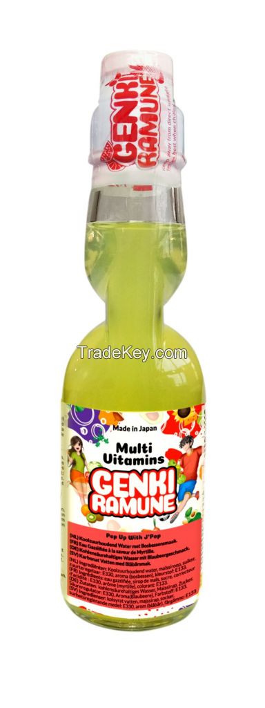 Multi Vitamin Genki (HEALTHY) Ramune Soda