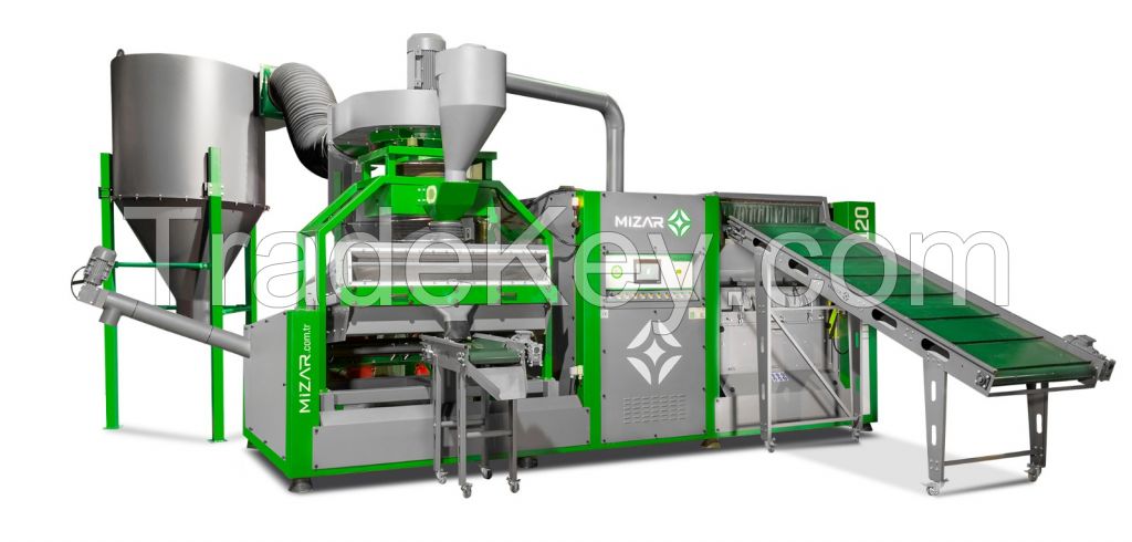 Copper wire cable recycling machine