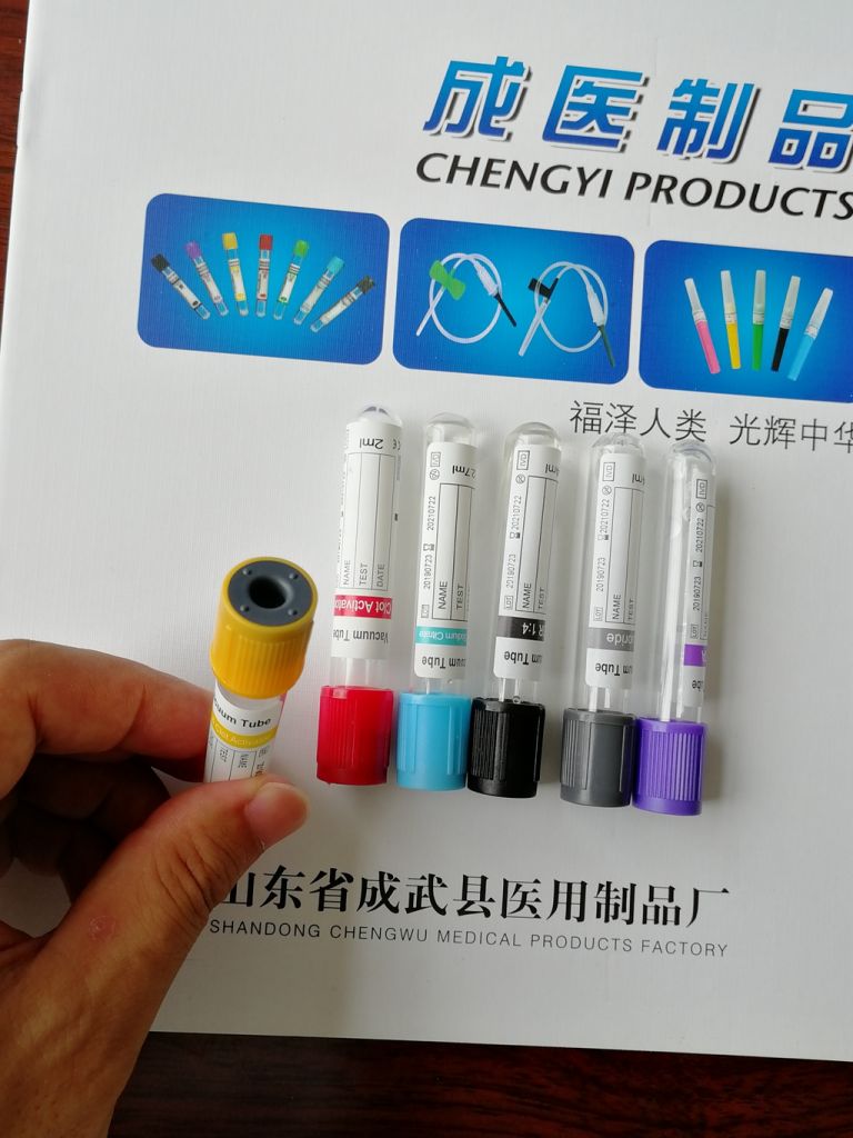 disposable blood collection tube