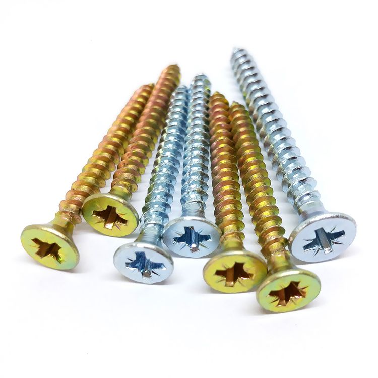 DIN7505 Pozi Recess Double Flat Head Chipboard Screw