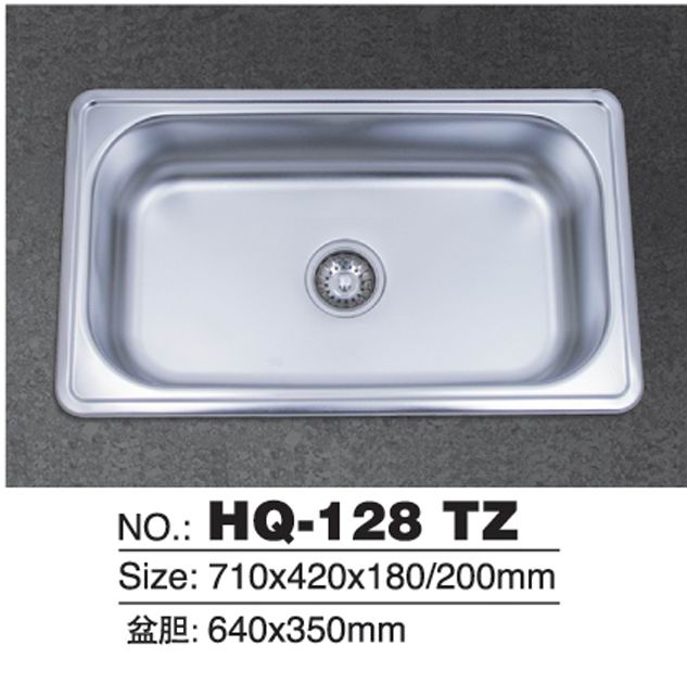 stainless steel sink (HQ-128XT)