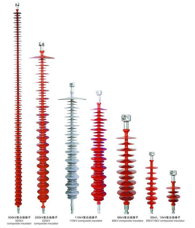 long rod insulator      composite insulator     high     