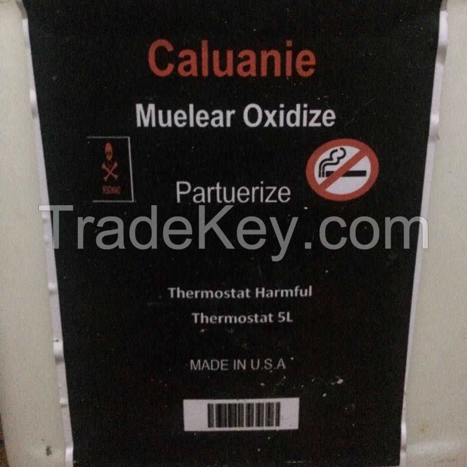 Caluanie Muelear Oxidize | Silver and Red Liquid Mercury